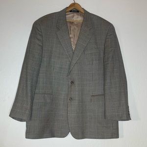 Lauren Ralph Lauren Houndstooth Two Button Sport Coat Blazer